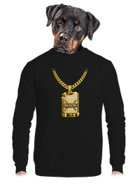 unisex mikina bez kapuce