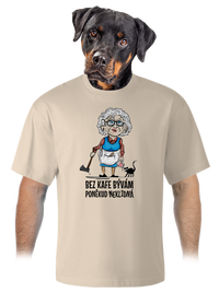 unisex tričko oversized