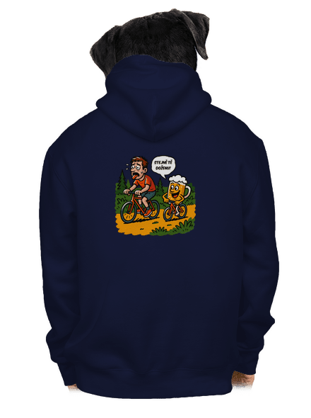 Doženu tě pánská mikina na zip Navy