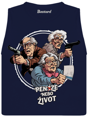 Penze nebo život dámské tílko volné Navy