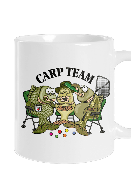 Carp Team klasický hrnek White