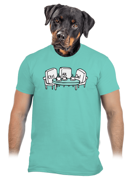 Nerozluční kamarádi pánské tričko Millenial Mint