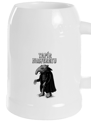 Tapír Nosferatu půllitr White