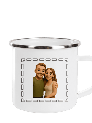 3D plastelína z vlastní fotky plecháček White