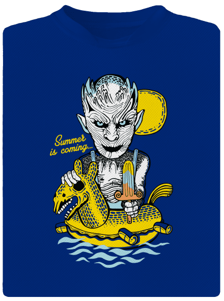 Summer is coming 2 pánské sportovní tričko Royal Blue Mal