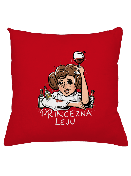 Princezna Leju polštář Red
