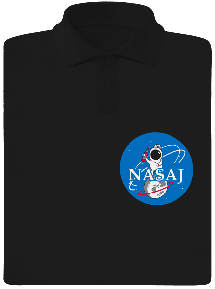 Nasaj pánská polokošile Black