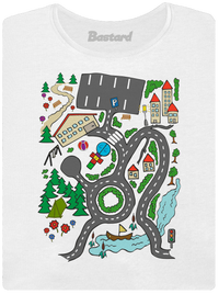 dámské tričko s lemem