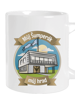 Šumperák velký hrnek White