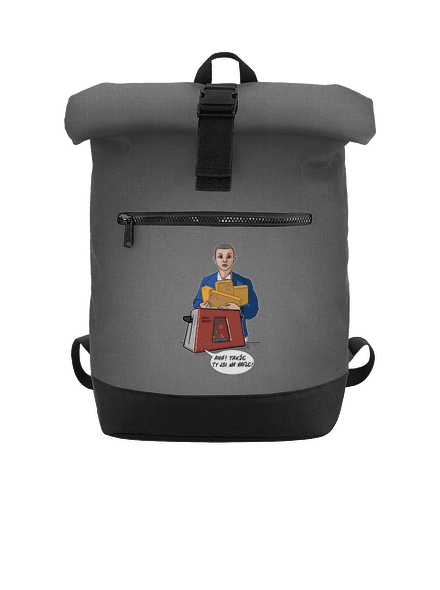 Toustovač a El batoh Grey Marl