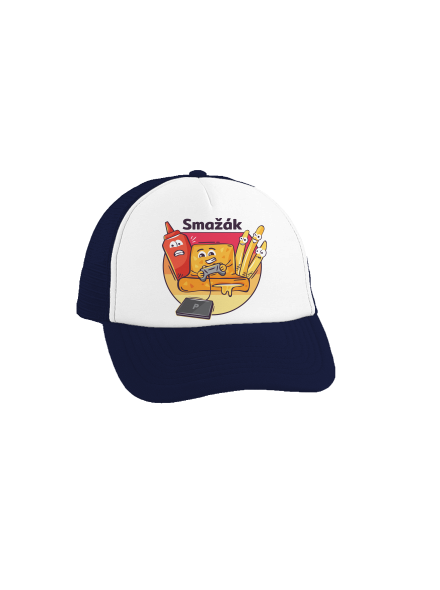 Smažák kšiltovka truckerka French Navy cap