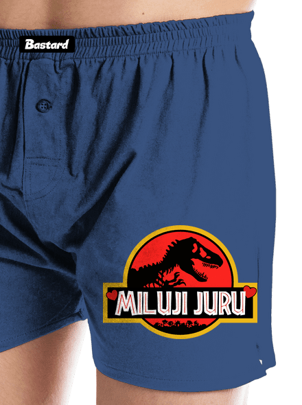 Miluji Juru pánské trenky Blue