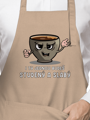 Studená káva zástěra Rope