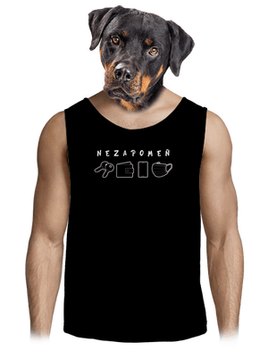 Nezapomeň pánské tílko Black