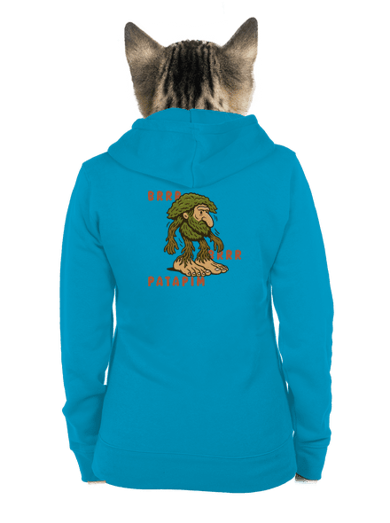 Brrr Brrr Patapim – Italian Brainrot dámská mikina na zip Blue Atol