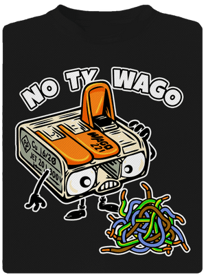 Wago svorka pánské sportovní tričko Black