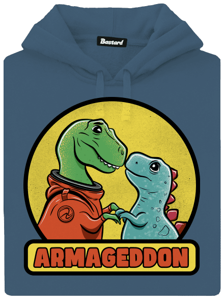 Armageddon dámská mikina klokanka Denim
