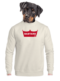 unisex mikina bez kapuce