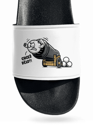 Chceš dělo? pantofle White