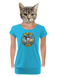 dámské tričko s lemem