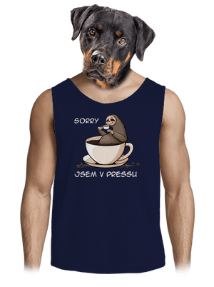 V pressu pánské tílko French Navy