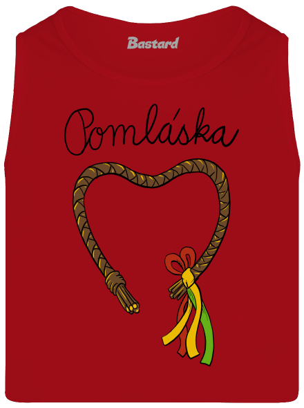 Pomláska pánské tílko Red