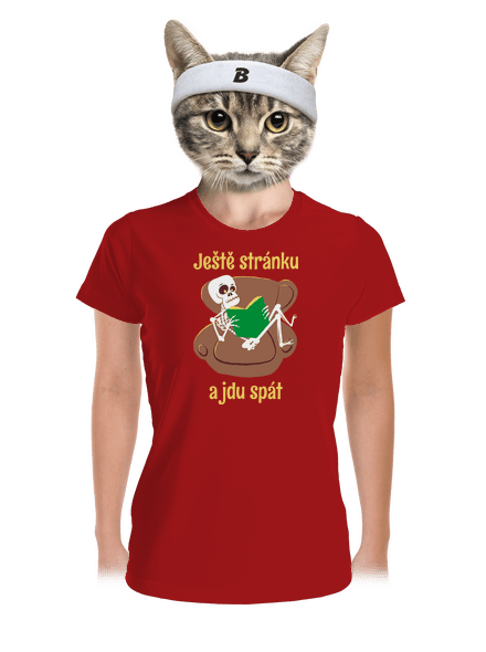 Ještě stránku dámské sportovní tričko Red Mal