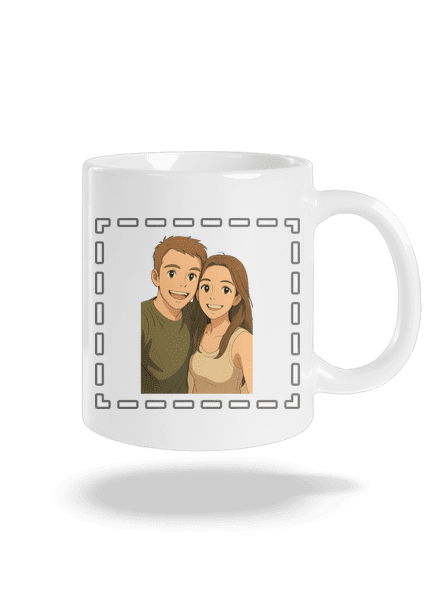 Ghibli efekt z vlastní fotky klasický hrnek White