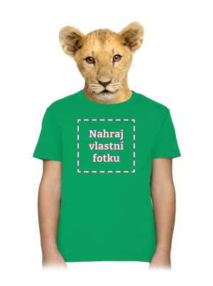 Vlastní potisk dětské tričko Kelly Green