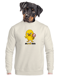 unisex mikina bez kapuce