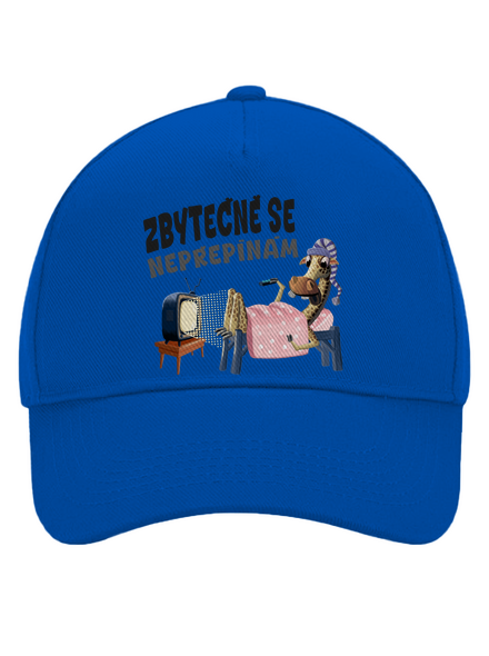 Zbytečně se nepřepínám kšiltovka baseballka Bright Royal
