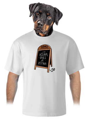 unisex tričko oversized