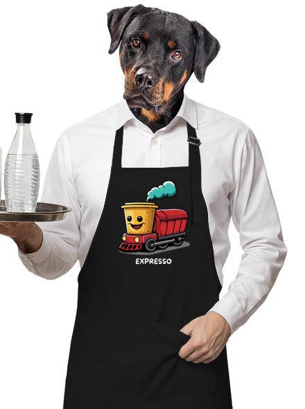 Expresso zástěra Black