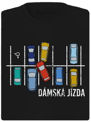 Dámská jízda dámské sportovní tričko Black