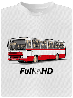 Full MHD dětské sportovní tričko White
