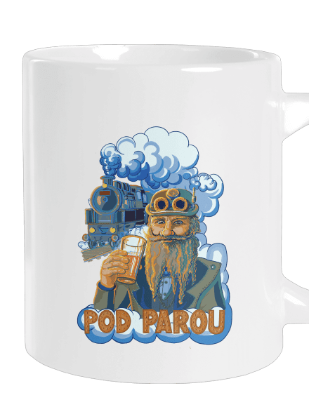 Pod parou velký hrnek White