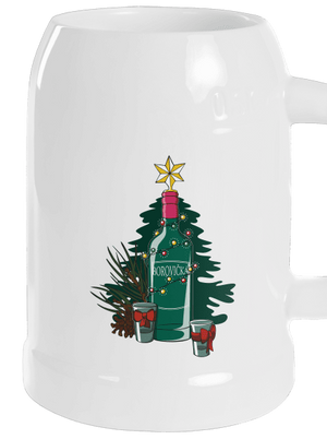 Vánoční borovička půllitr White