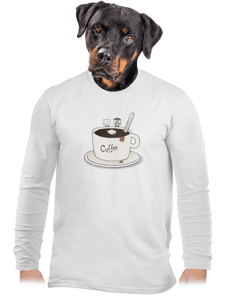 Kdo zabil cukřík? pánské dlouhý rukáv White