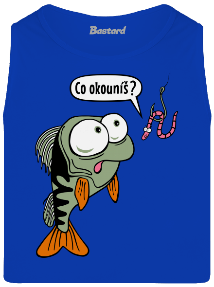 Co okouníš? pánské tílko Royal Blue