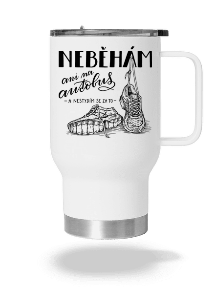 B12: Neběhám termohrnek White