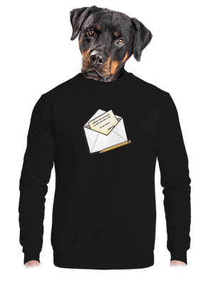 unisex mikina bez kapuce