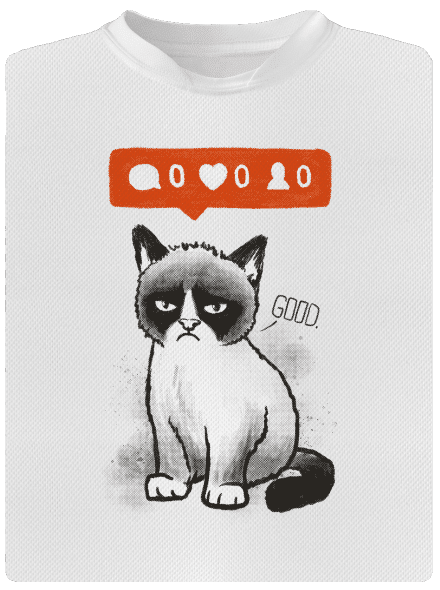 Grumpy dětské sportovní tričko White