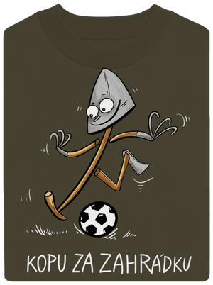 Kopu za zahrádku  unisex mikina bez kapuce Urban Khaki