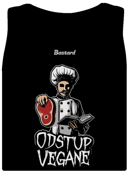 Odstup vegane dámské tílko klasické Black