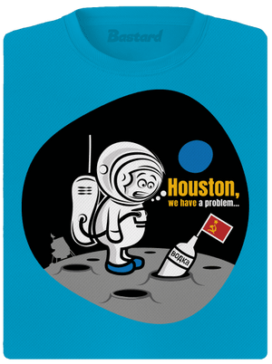 Máme problém dámské sportovní tričko Blue Atol