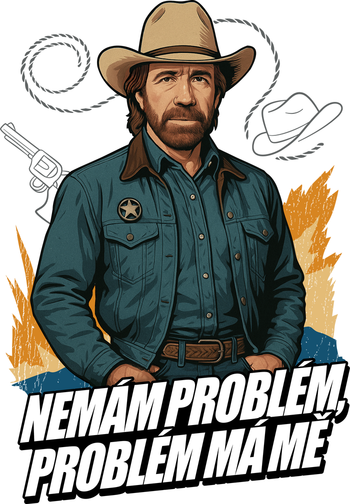 B19: Chuck Norris z Walker, Texas Ranger