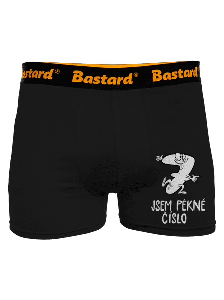 Jsem pěkné číslo boxerky Black