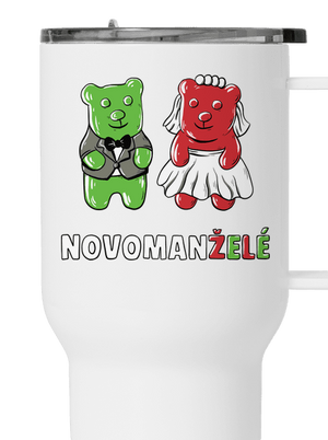 Novomanželé z želé termohrnek White