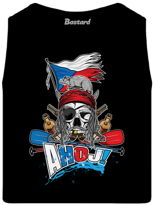 Ahoj pánské tílko Black