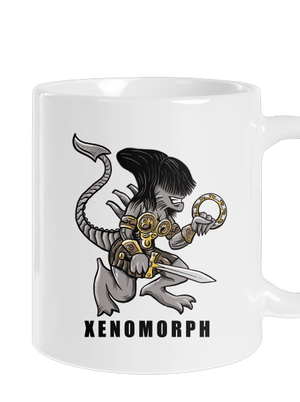 Xenomorph klasický hrnek White